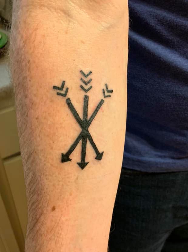 Matt's Lucky Few Tattoo