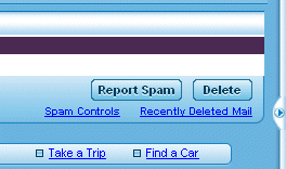 aol report spam button
